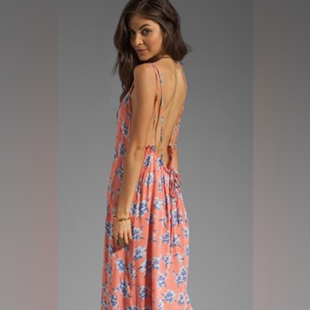 ACACIA Hana Backless Long Dress Medium